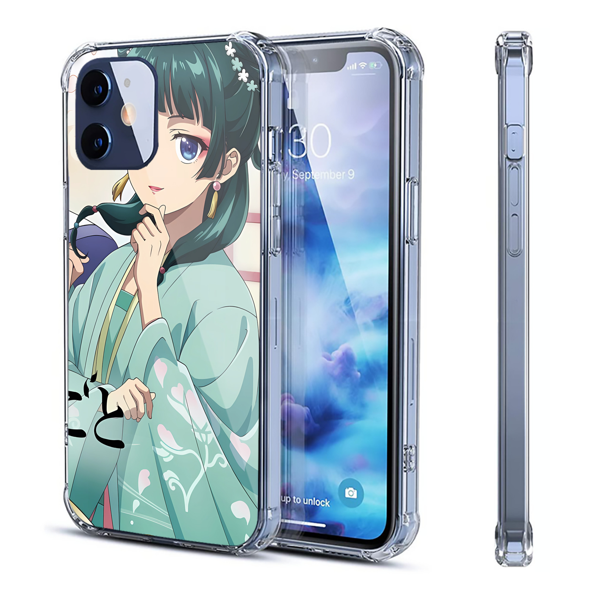 （画像用） 薬屋のひとりごと The Apothecary Diaries 【iPhone 12シリーズ対応】透明スマホケース（クリアソフトケース）
